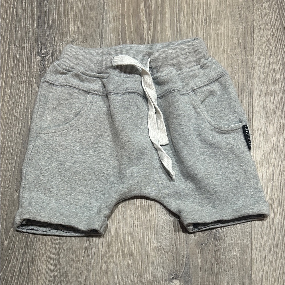 Little Bipsy Light Gray Kids Shorts